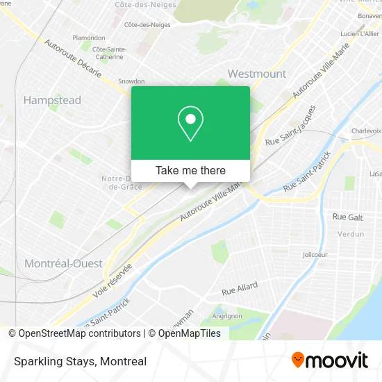 Sparkling Stays map