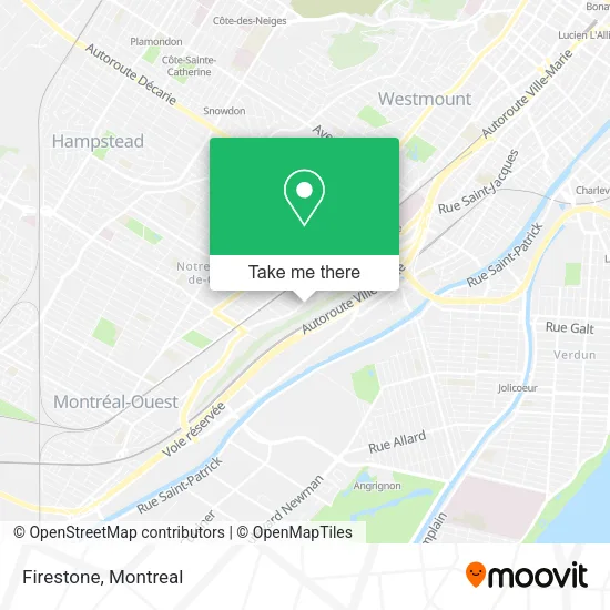 Firestone map