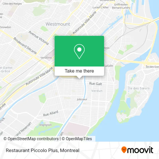 Restaurant Piccolo Plus map