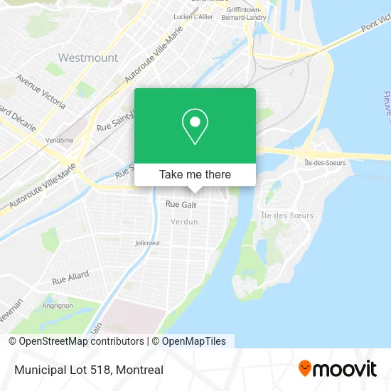 Municipal Lot 518 map