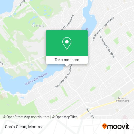 Cas'a Clean map