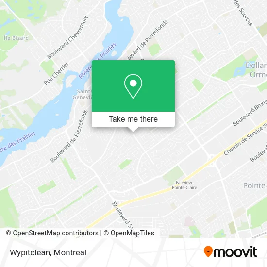 Wypitclean map
