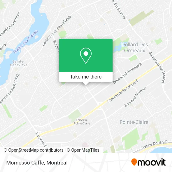 Momesso Caffe map