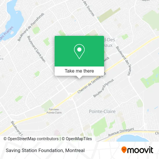 Saving Station Foundation map