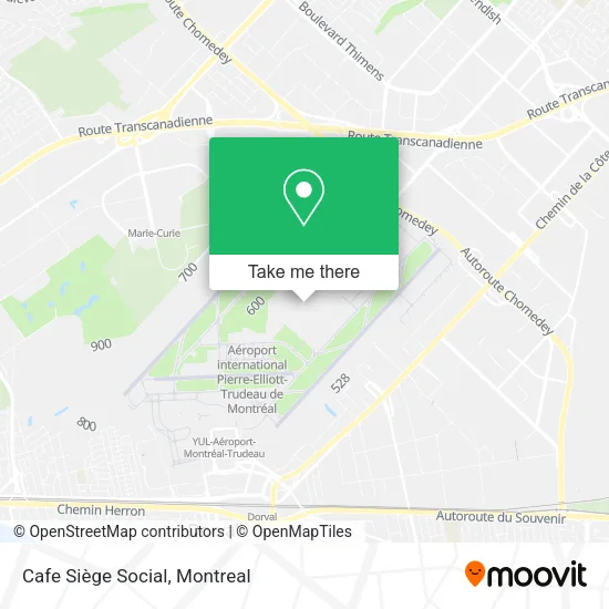 Cafe Siège Social map