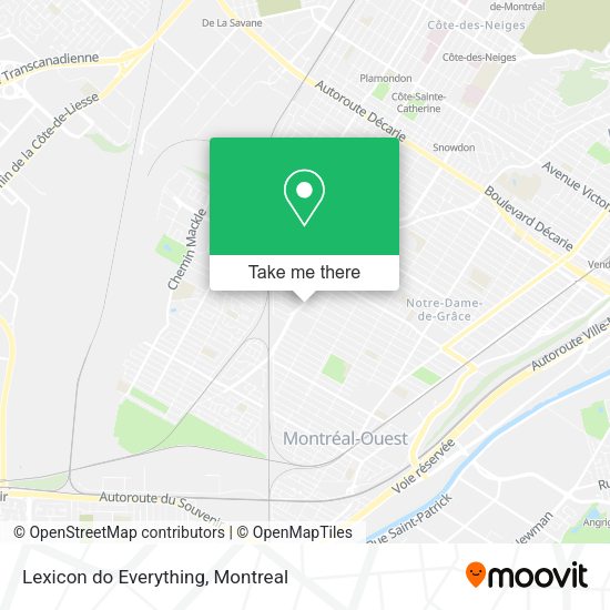 Lexicon do Everything map