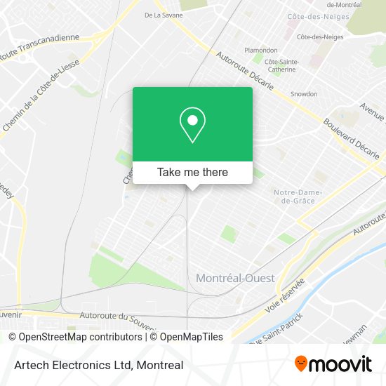 Artech Electronics Ltd map