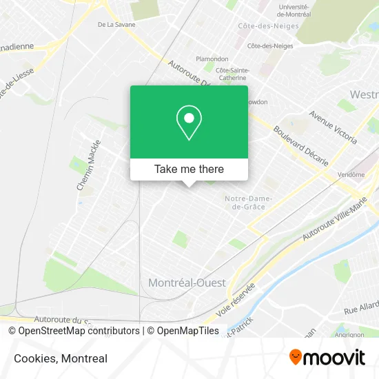 Cookies map