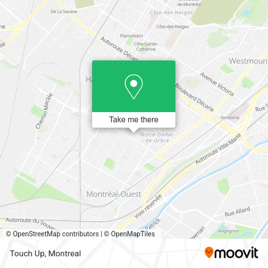 Touch Up map