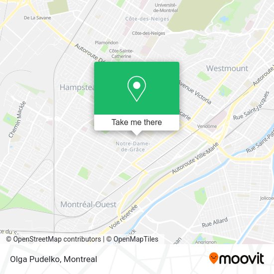 Olga Pudelko map