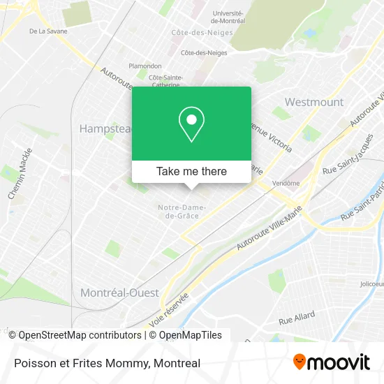 Poisson et Frites Mommy map