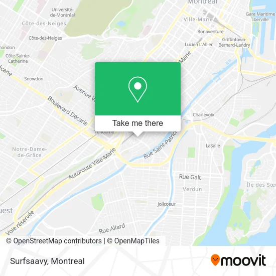 Surfsaavy map