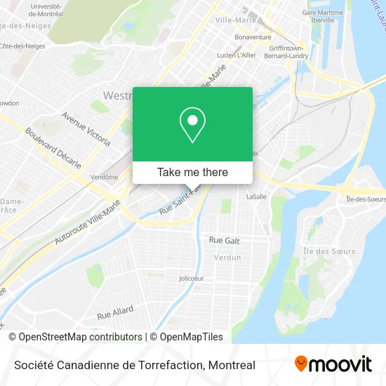 Société Canadienne de Torrefaction map