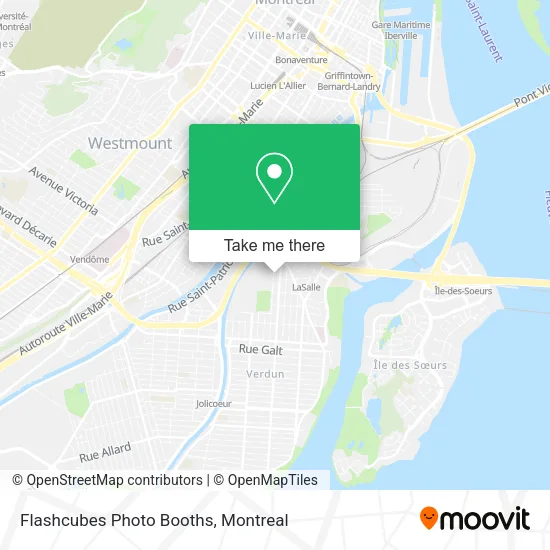 Flashcubes Photo Booths map