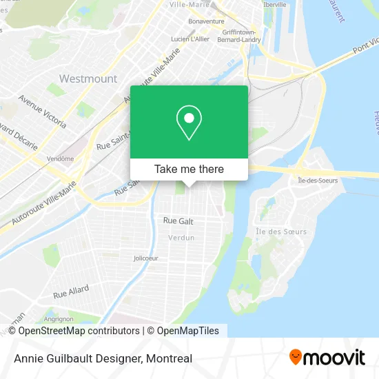Annie Guilbault Designer map