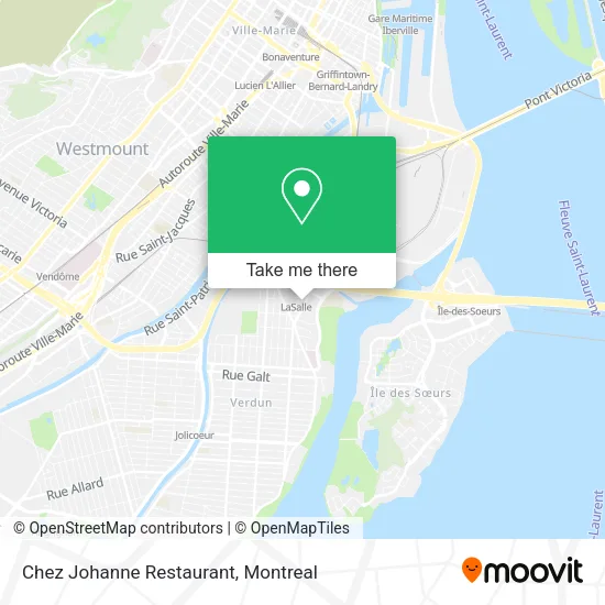 Chez Johanne Restaurant map