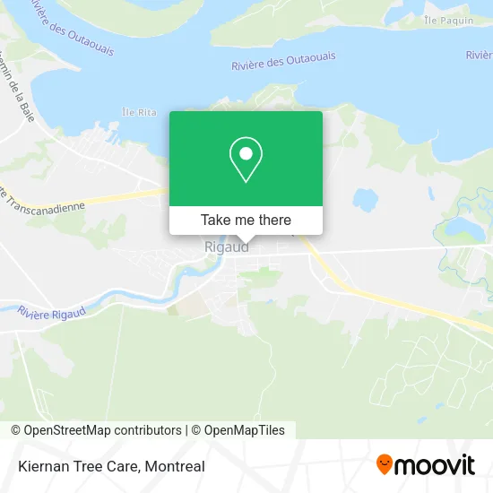 Kiernan Tree Care map