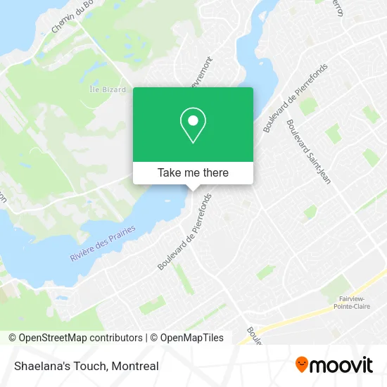 Shaelana's Touch map