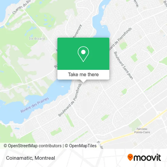Coinamatic map