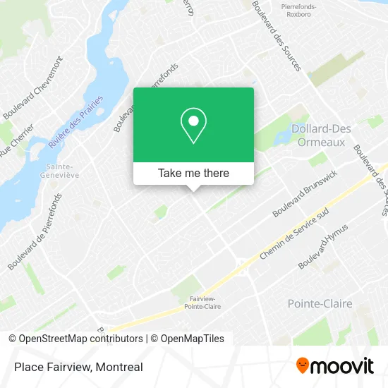 Place Fairview map