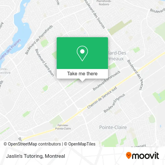 Jaslin's Tutoring map