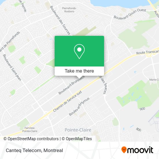 Canteq Telecom map