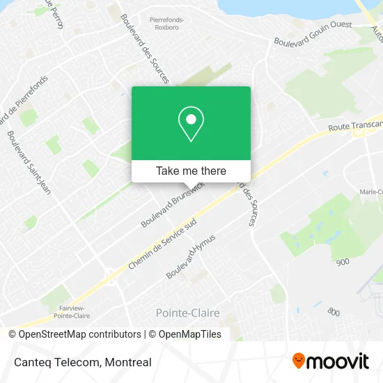 Canteq Telecom map