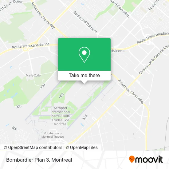 Bombardier Plan 3 map