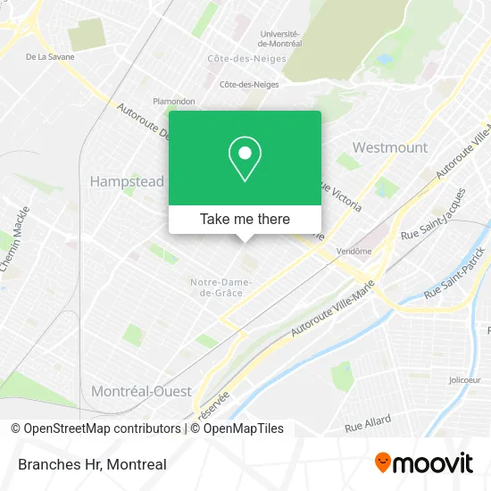 Branches Hr map