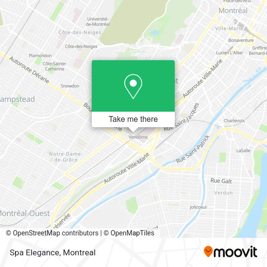 Spa Elegance map