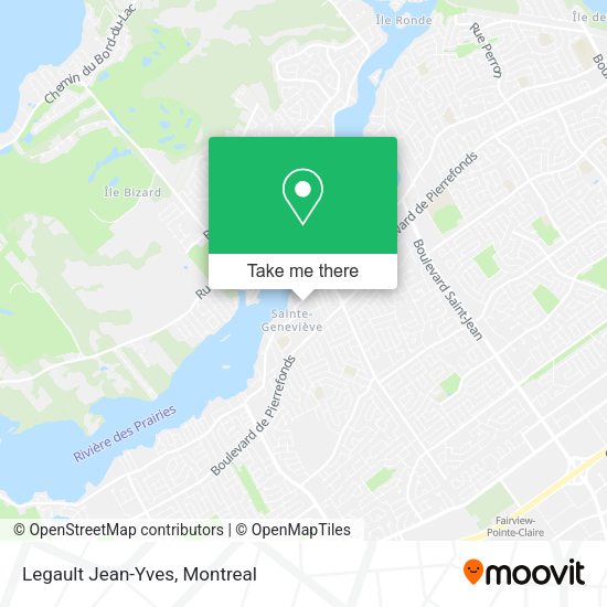 Legault Jean-Yves map