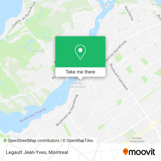 Legault Jean-Yves map