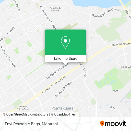 Envi Reusable Bags map