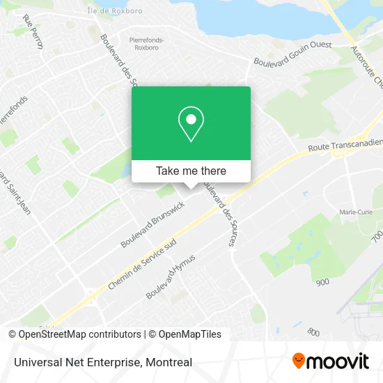 Universal Net Enterprise map