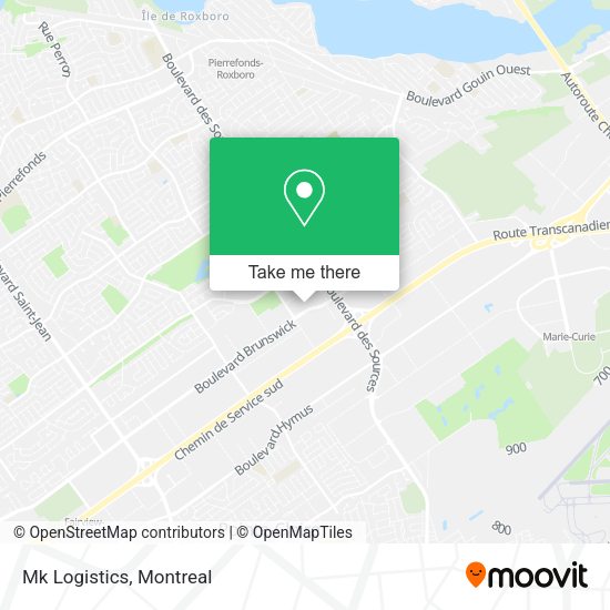 Mk Logistics map