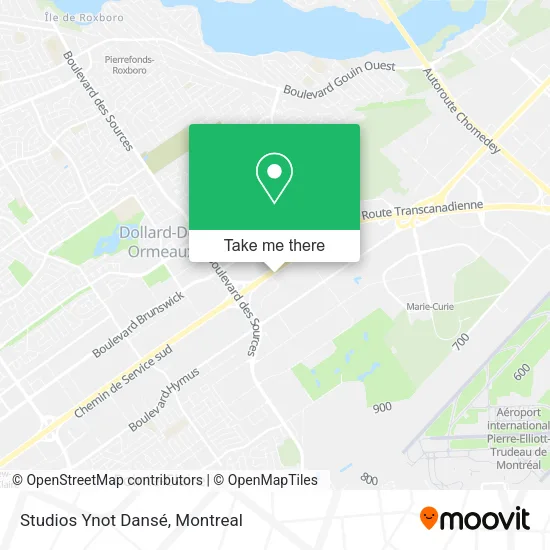 Studios Ynot Dansé map