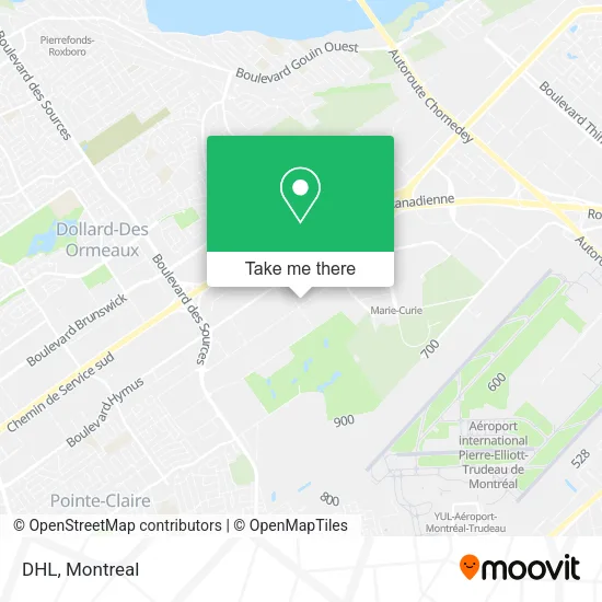 DHL map
