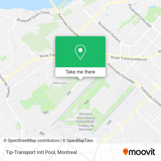 Tip-Transport Intl Pool map
