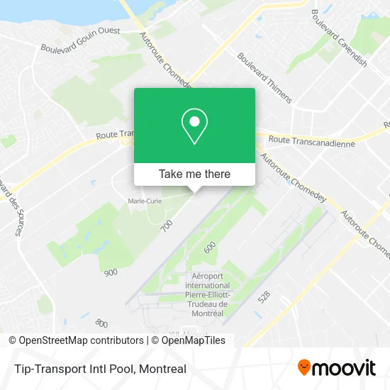 Tip-Transport Intl Pool map