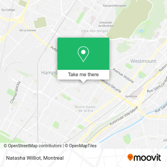 Natasha Williot map