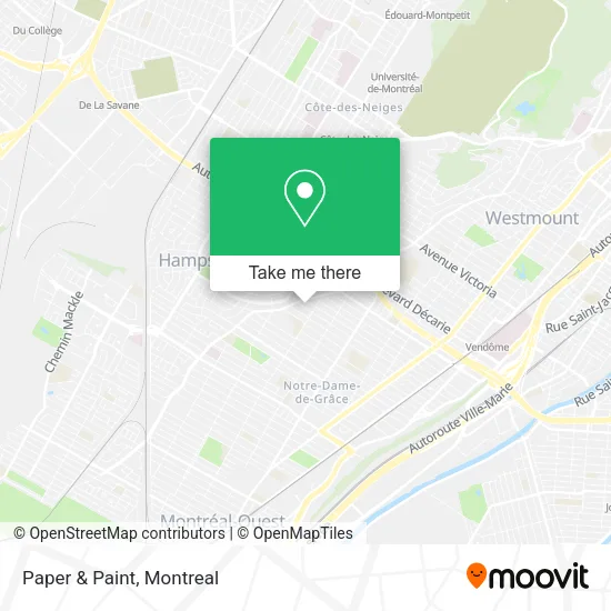 Paper & Paint map