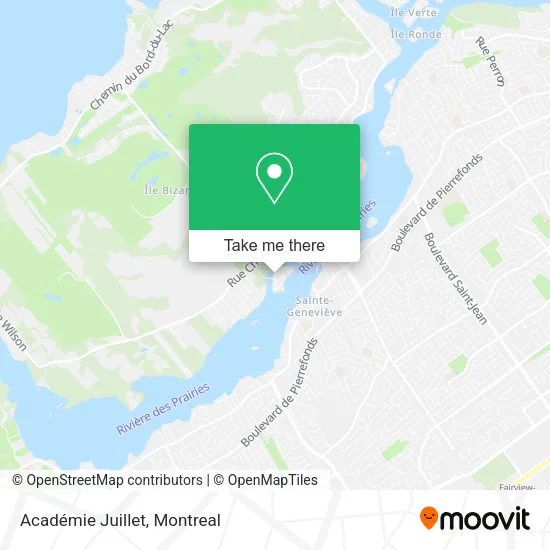 Académie Juillet map