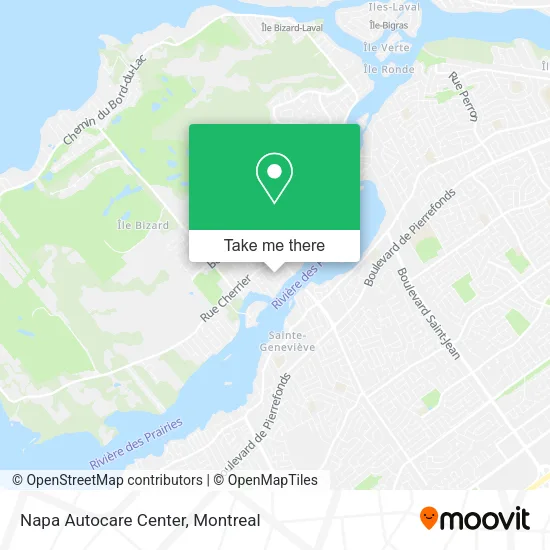 Napa Autocare Center map