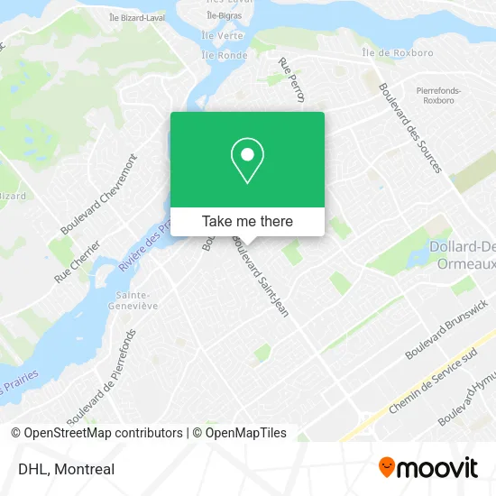 DHL map