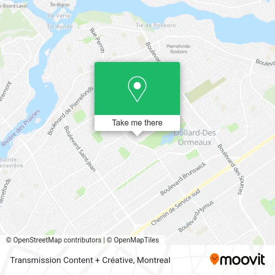 Transmission Content + Créative map