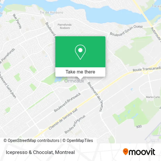 Icepresso & Chocolat map