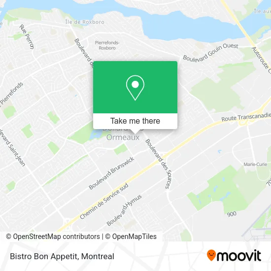 Bistro Bon Appetit map