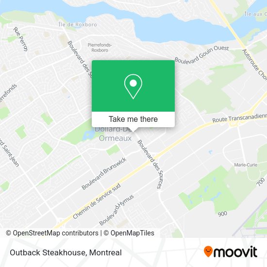 Outback Steakhouse map