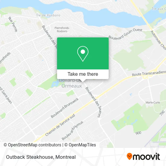 Outback Steakhouse map