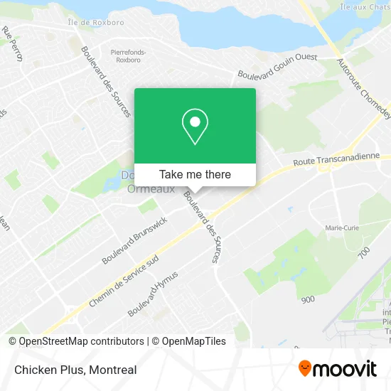 Chicken Plus map
